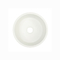 Άσπρος χρώματος ενιαίος στρογγυλός κύπελλων νεροχύτης κουζινών χαλαζία πέτρινος για τον αγωγό λουτρών που ανοίγει 3-1/2»