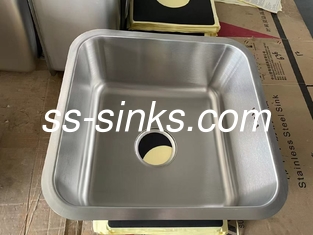 40 * 40cm τετραγωνικό Single Bowl Undermount νεροχύτη εύκολη εγκατάσταση για το ντουλάπι