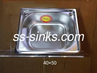 Topmount νεροχύτη μοναδικό μπολ με αποχέτευση 30 X 17 ίντσες μία ή δύο τρύπες για νεροχύτη κουζίνα με αποχέτευση