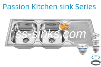 1200 X 500 mm Προφυλακτικό Νεροχύτη από ανοξείδωτο χάλυβα με πάχος 0,6 mm/0,8 mm/1,0 mm και μέγεθος προϊόντος