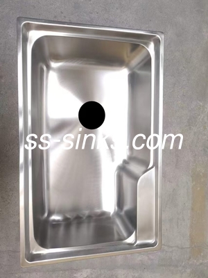OEM Topmount νεροχύτη κουζίνας με θέση πίσω αποχέτευσης και διπλές λεκάνες σε OEM μέγεθος