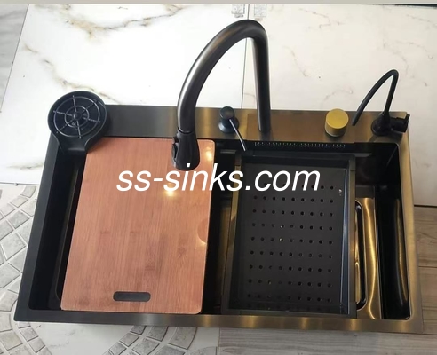 Ωραίο ασήμι 304 αντηλιακό νεροχύτη για σύγχρονες και κλασικές κουζίνες