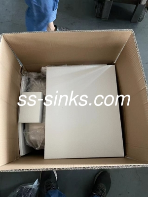 40 * 40cm τετραγωνικό Single Bowl Undermount νεροχύτη εύκολη εγκατάσταση για το ντουλάπι