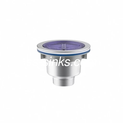0.7mm γυαλισμένος νεροχύτης 60*43cm κουζινών ανοξείδωτου Undermount