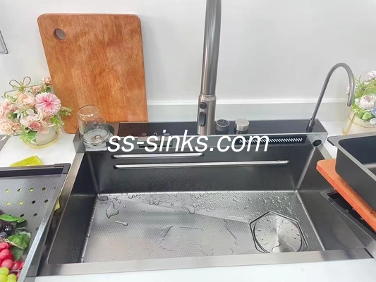 1 Κουζίνα Top Mount νεροχύτη σε 33 * 22 ίντσες Μεγέθος για την οργάνωση της κουζίνας