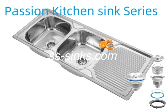 1200 X 500 mm Προφυλακτικό Νεροχύτη από ανοξείδωτο χάλυβα με πάχος 0,6 mm/0,8 mm/1,0 mm και μέγεθος προϊόντος