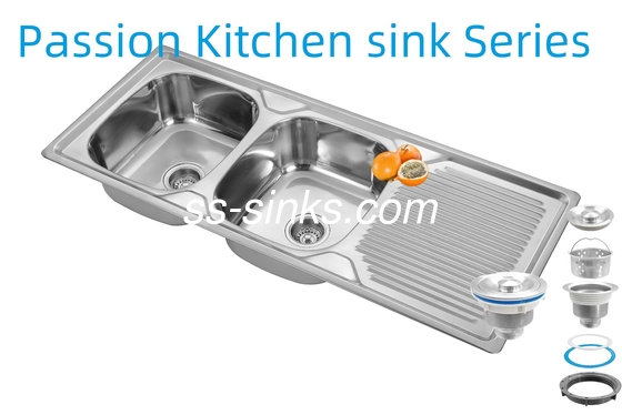 1200 X 500 mm Προφυλακτικό Νεροχύτη από ανοξείδωτο χάλυβα με πάχος 0,6 mm/0,8 mm/1,0 mm και μέγεθος προϊόντος