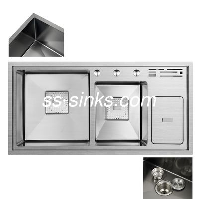 Χειροποίητος νεροχύτης κουζίνας με στραγγιστήρι Η απόλυτη λύση για το φίλτρο αποστράγγισης δαπέδου μπάνιου