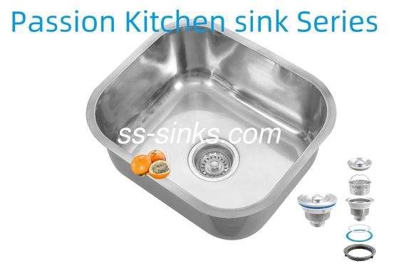 1 Τρύπα βρύσης με κάλυψη βρύσης βούρτσισμα από ανοξείδωτο χάλυβα διπλό νεροχύτη