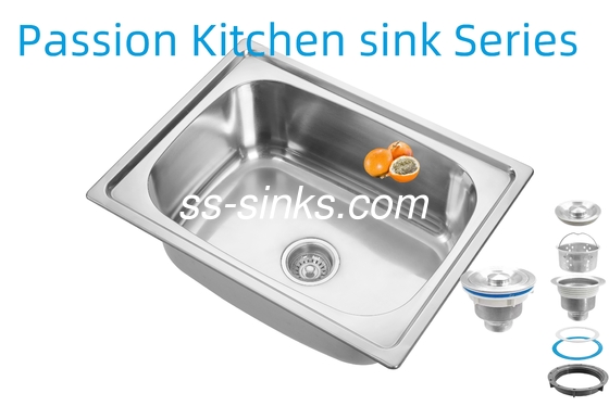 21 εκατοστά βάθος μπολ προπόνηση ανοξείδωτο χάλυβα νεροχύτη 3.5 ίντσες άνοιγμα αποχέτευσης για την απόδοση