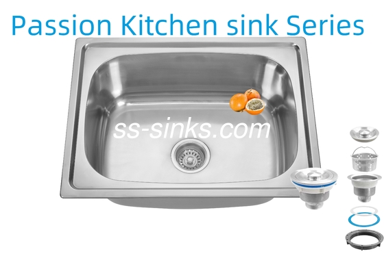 21 εκατοστά βάθος μπολ προπόνηση ανοξείδωτο χάλυβα νεροχύτη 3.5 ίντσες άνοιγμα αποχέτευσης για την απόδοση