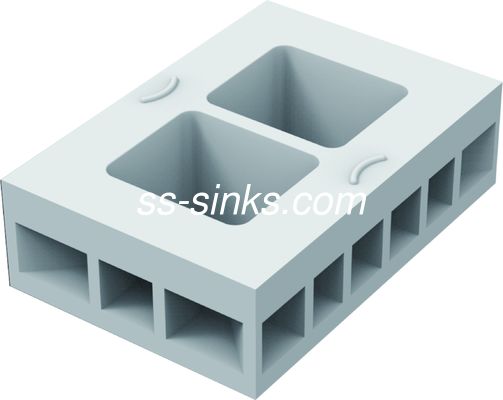 Χάλυβας Diecasting ο cOem ISO9001 φορμών νεροχυτών κουζινών Undermount