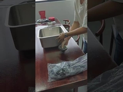 41*41cm τετραγωνικό από ανοξείδωτο χάλυβα