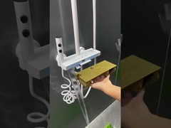 Ξενοδοχείο μπάνιο Ατσάλινο βροχόπλυμα Σετ μαύρο καθρέφτη γυάλισμα